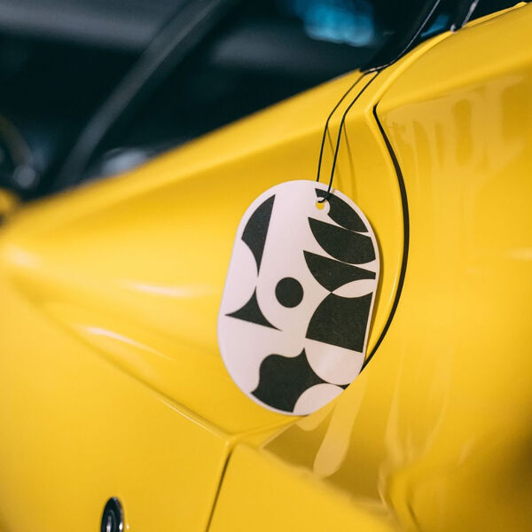 No. 2 Scented Car/Room Tag, Rum/Rosemary, Candly & Co