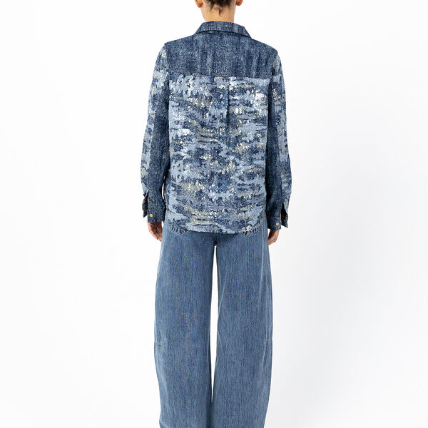 Sequins jacket, muliti color sequins, Coster Copenhagen