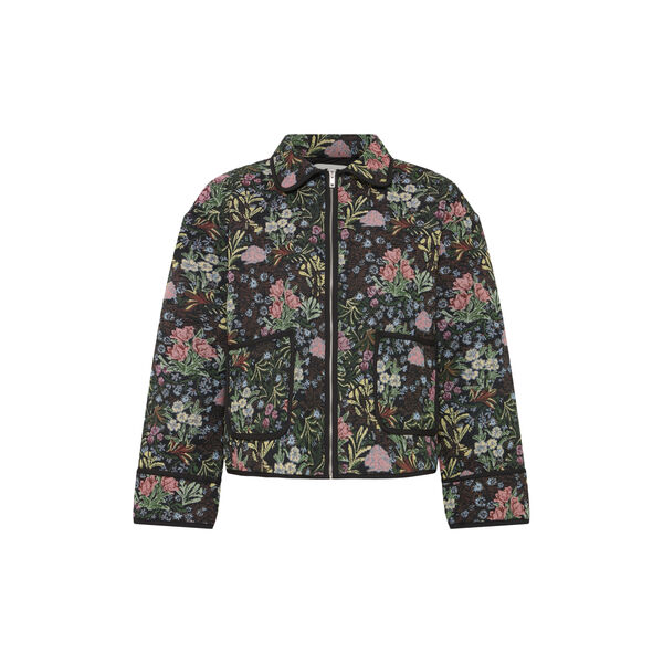 IHHULINA Jacket, jaquard flower, ICHI