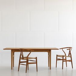 CH327 spisebord, olieret teak/olieret eg CH327 spisebord, olieret teak/olieret eg, Carl Hansen & Søn