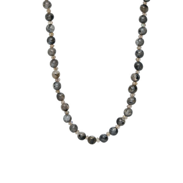 Estelle halsk&aelig;de, forgyldt/gr&aring;, Pure by Nat