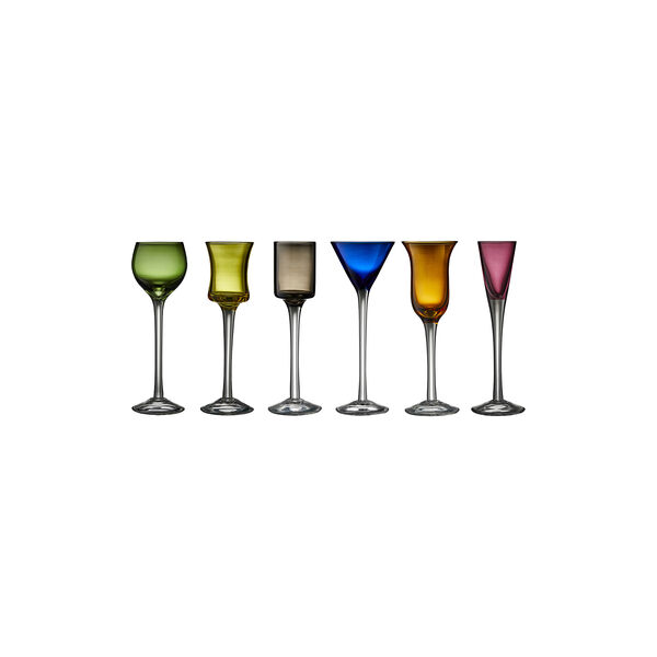 Snapseglas 6 stk., Lyngby Glas