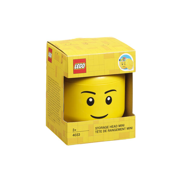 LEGO® opbevaringshoved, dreng, Room Copenhagen