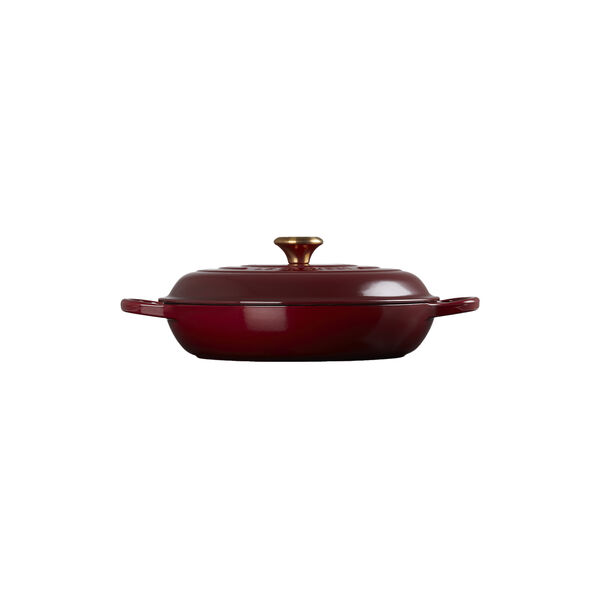 Signature st&oslash;bejern buffetgryde 30 cm, garnet, Le Creuset