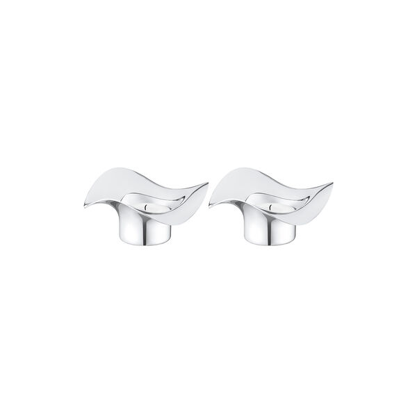 Cobra fyrfadsstage 2 stk, Georg Jensen