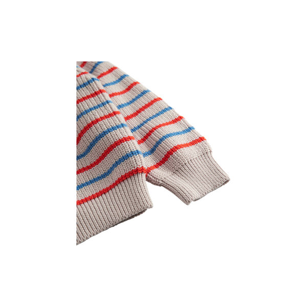 Teno Knitwear, tomato mix stripe, MarMar Copenhagen