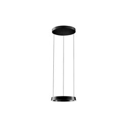 EDGE ROUND pendel, carbon black, LIGHT-POINT