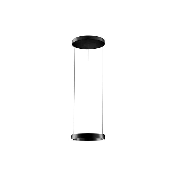 EDGE ROUND pendel, carbon black, LIGHT-POINT