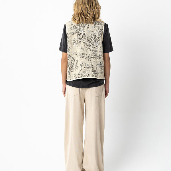 Sequins vest, grey sequins, Coster Copenhagen