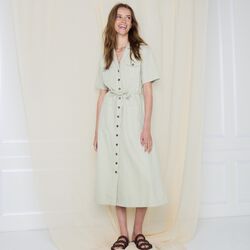IRKUNIS Dress, celadon tint, Atelier R&ecirc;ve