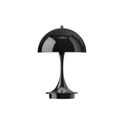 Panthella 160 Portable bordlampe, opaque black, Louis Poulsen