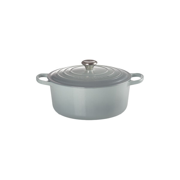 Signature rund st&oslash;bejernsgryde &Oslash; 28 cm, sea salt, Le Creuset