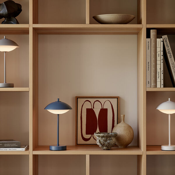 Musling™ transportabel lampe, nine grey, Fritz Hansen