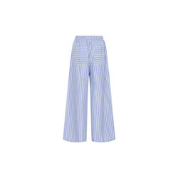 IHFELIA Trousers, blue and white stripes, ICHI