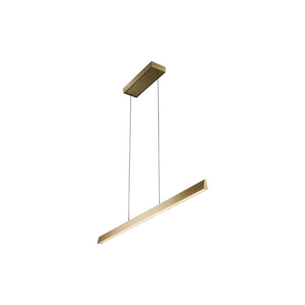 EDGE LINEAR S1000 pendel, brass, LIGHT-POINT