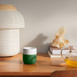 Riflet Contrast krus 35 cl, skovgrøn, Royal Copenhagen