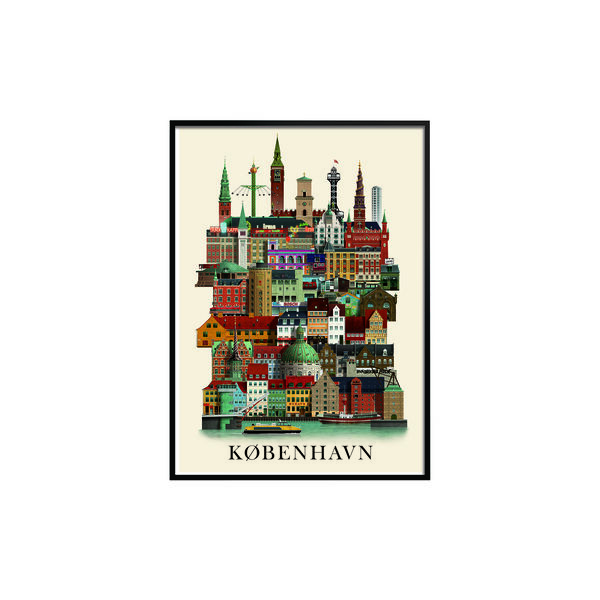 K&oslash;benhavn plakat, Martin Schwartz