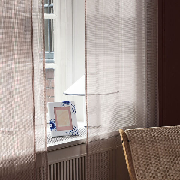 Blå Mega Riflet billedramme, Royal Copenhagen