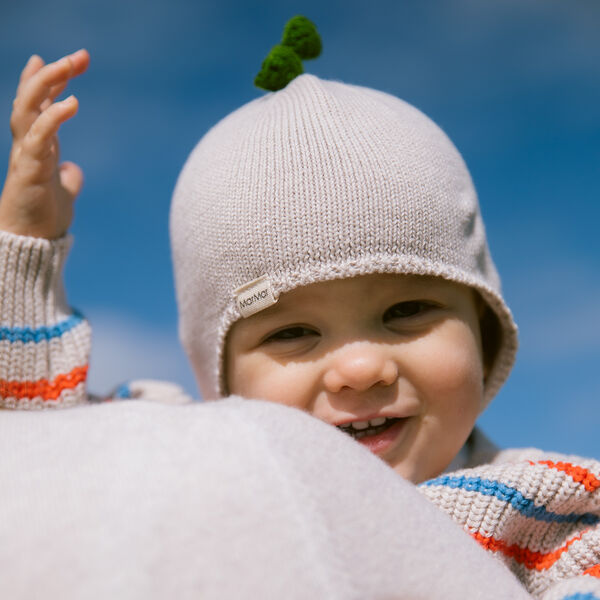 Aly Baby Sprout Hat, moon grey, MarMar Copenhagen
