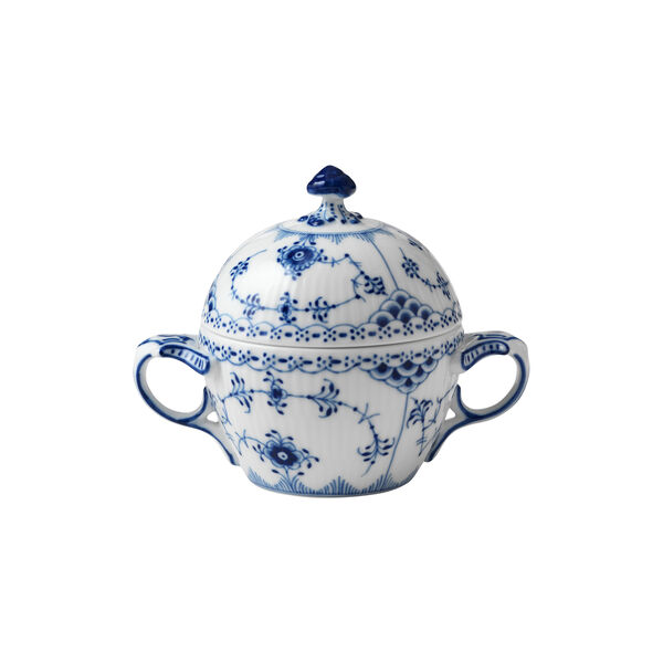 Musselmalet Halvblonde sukkersk&aring;l med l&aring;g 20 cl, Royal Copenhagen