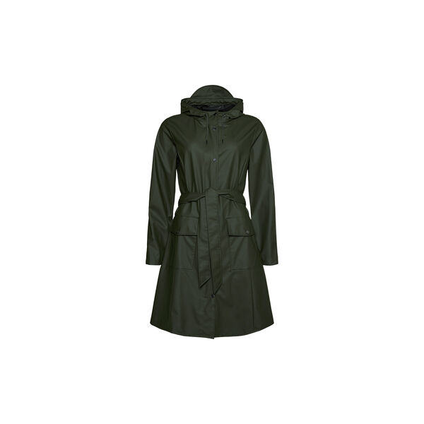Curve Jacket, green, Rains