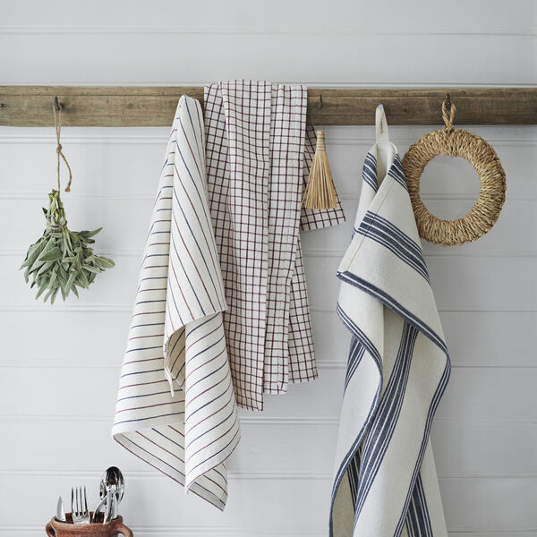 Garn viskestykke, terracotta, Rosendahl