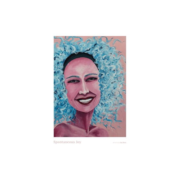 Spontaneous Joy plakat, All by Voss