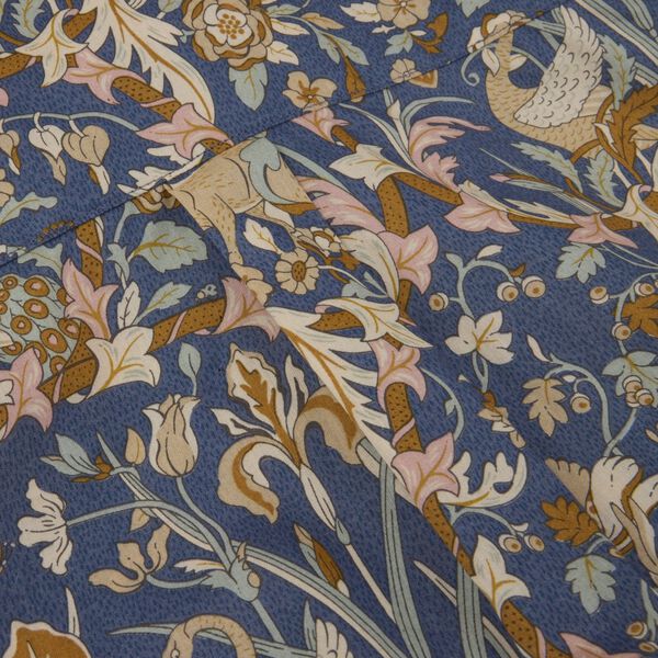 Siri Shirt, blue pattern, Stenströms