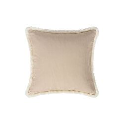 Fringe Pillow Cover, beige, Lexington
