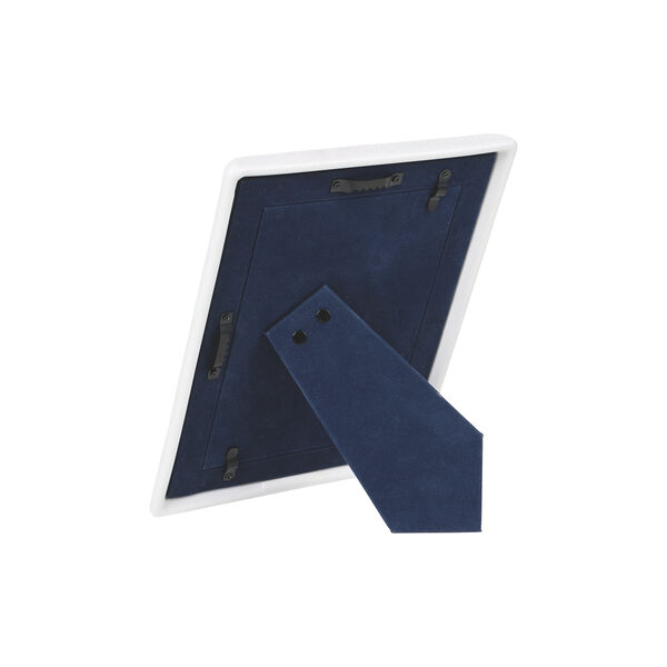 Hvid Riflet billedramme, Royal Copenhagen