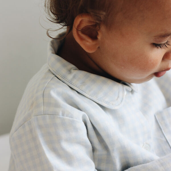 Classic Pyjamas, blue gingham Classic Pyjamas, blue gingham, Lalaby