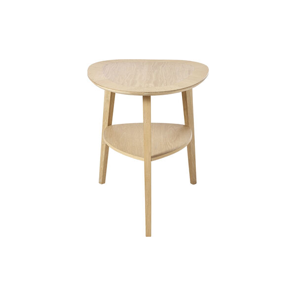 Heart Table, hvidolieret eg, Aakjaer Furniture