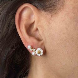 Amina &Oslash;reringe, pearl, Nuni Copenhagen