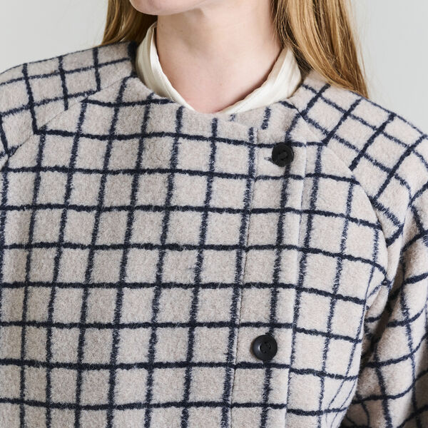 Woollen wire lang frakke, woollen wire, BITTE KAI RAND