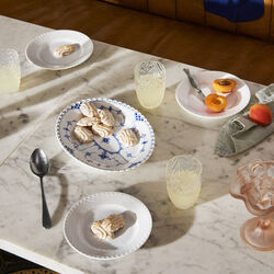 Musselmalet Helblonde fad ovalt, Royal Copenhagen