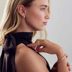 Ida double &oslash;reringe, fors&oslash;lvet, Pure by Nat