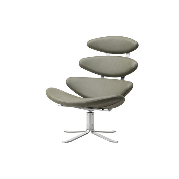 Corona Chair, dark green 40787, Fredericia Furniture