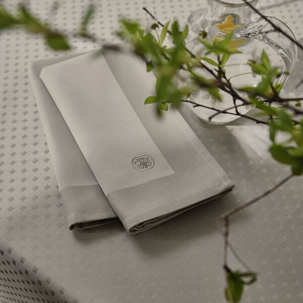 DAMASK serviet, greige, Georg Jensen Damask