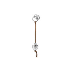 Heart N&oslash;glering L&aelig;dersnor, Georg Jensen