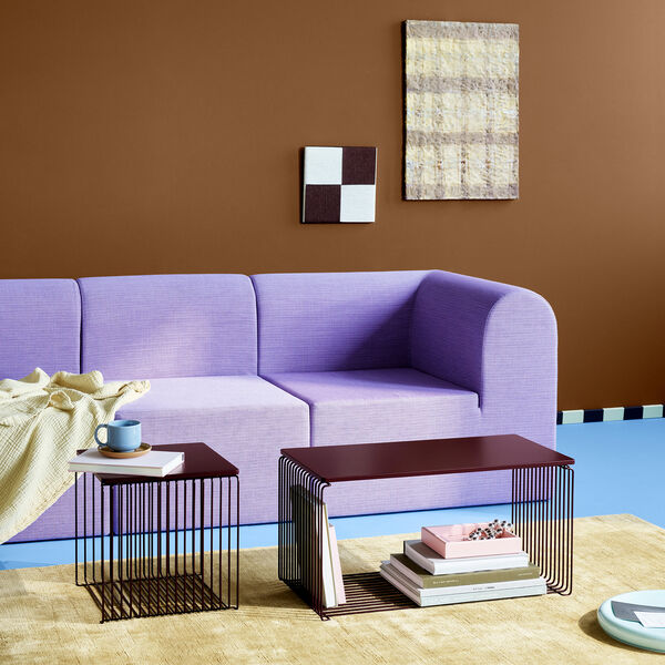 Panton Wire Extended, 07 black red, Montana Furniture