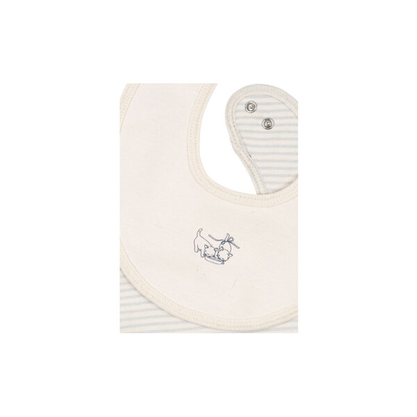 Fio Stripe 2-pack Bibs, blue mix, Konges Sløjd