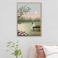 GIRL ON THE BRIDGE plakat, ViSSEVASSE