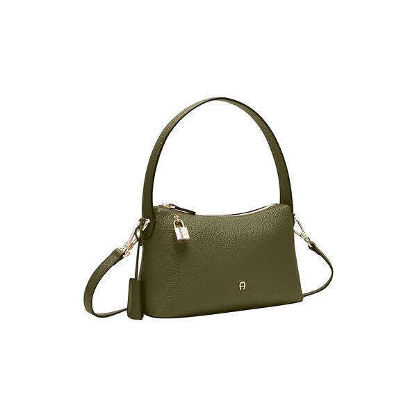 Delia Hobo Bag S, dark olive, Aigner