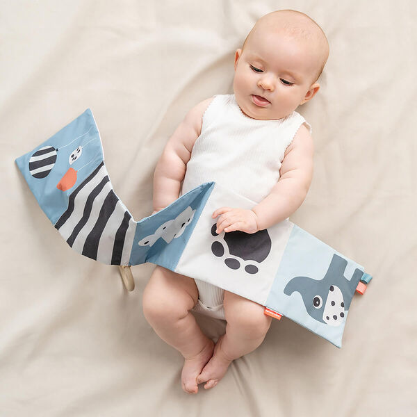 Deer Friends folde-ud stofbog, colour mix, Done by Deer