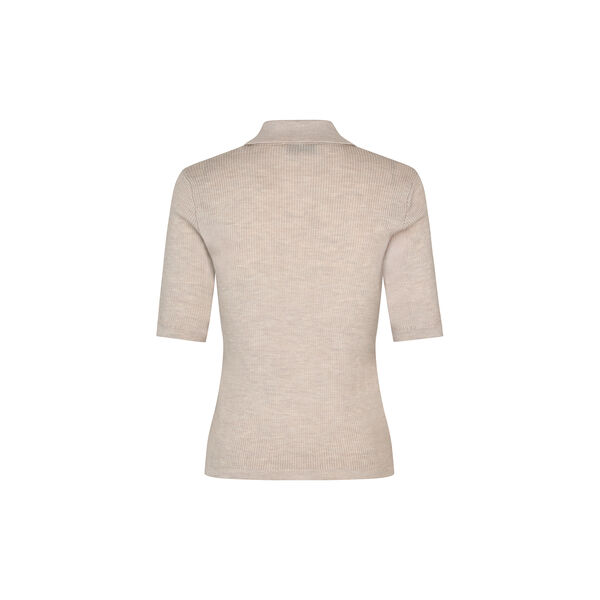 Hirokimd SS polo, summer sand, Modstr&ouml;m