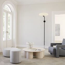 Model 2065 Wall Lamp, opaline, Astep