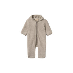 Wool Fleece Suit Ata, khaki melange, Wheat