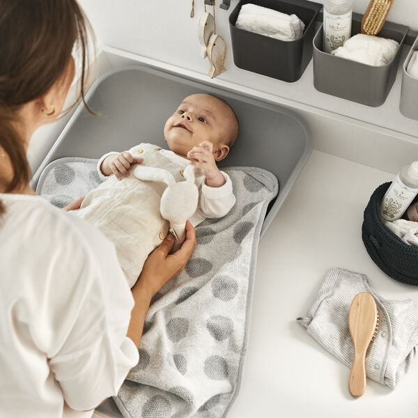 Leander Matty&trade; puslepude, pearl grey, Leander