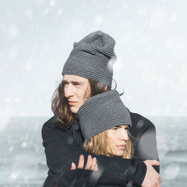 Pleece Beanie, dark grey, Design House Stockholm