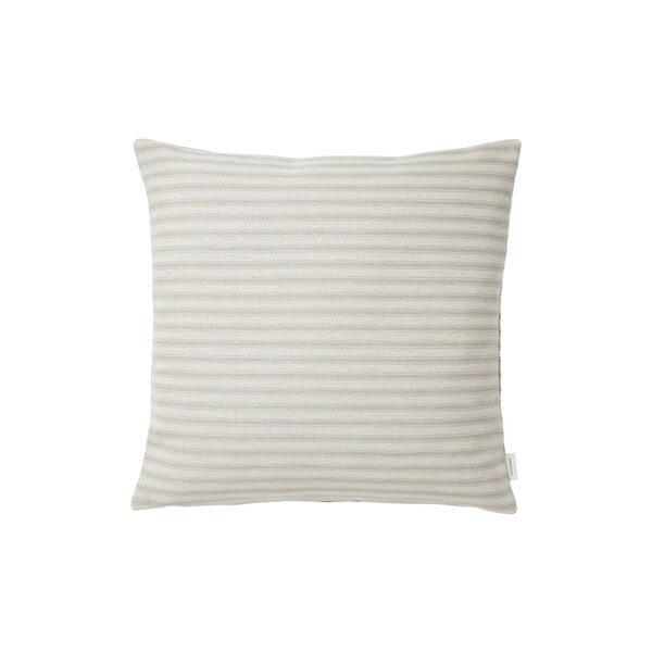 Outdoor Fine Stripe pude, beige, Compliments